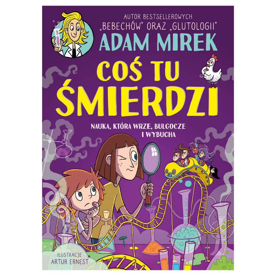 Coś tu śmierdzi | książka | Adam Mirek