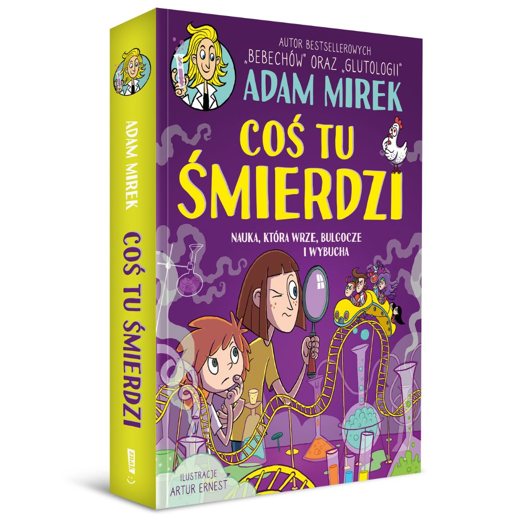 Coś tu śmierdzi | książka | Adam Mirek