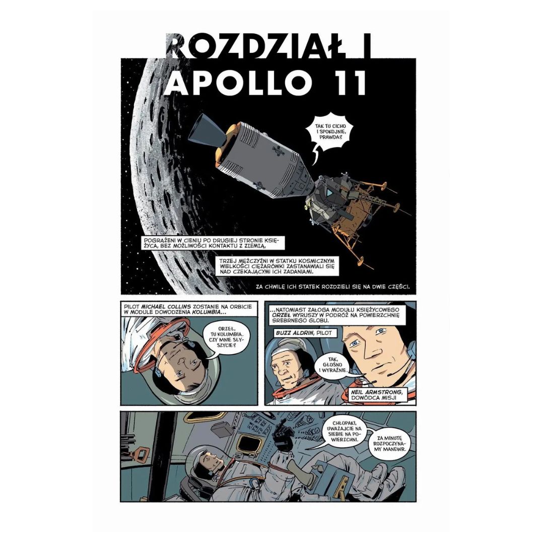 Droga na Księżyc | komiks | Jonathan Fetter-Vorm