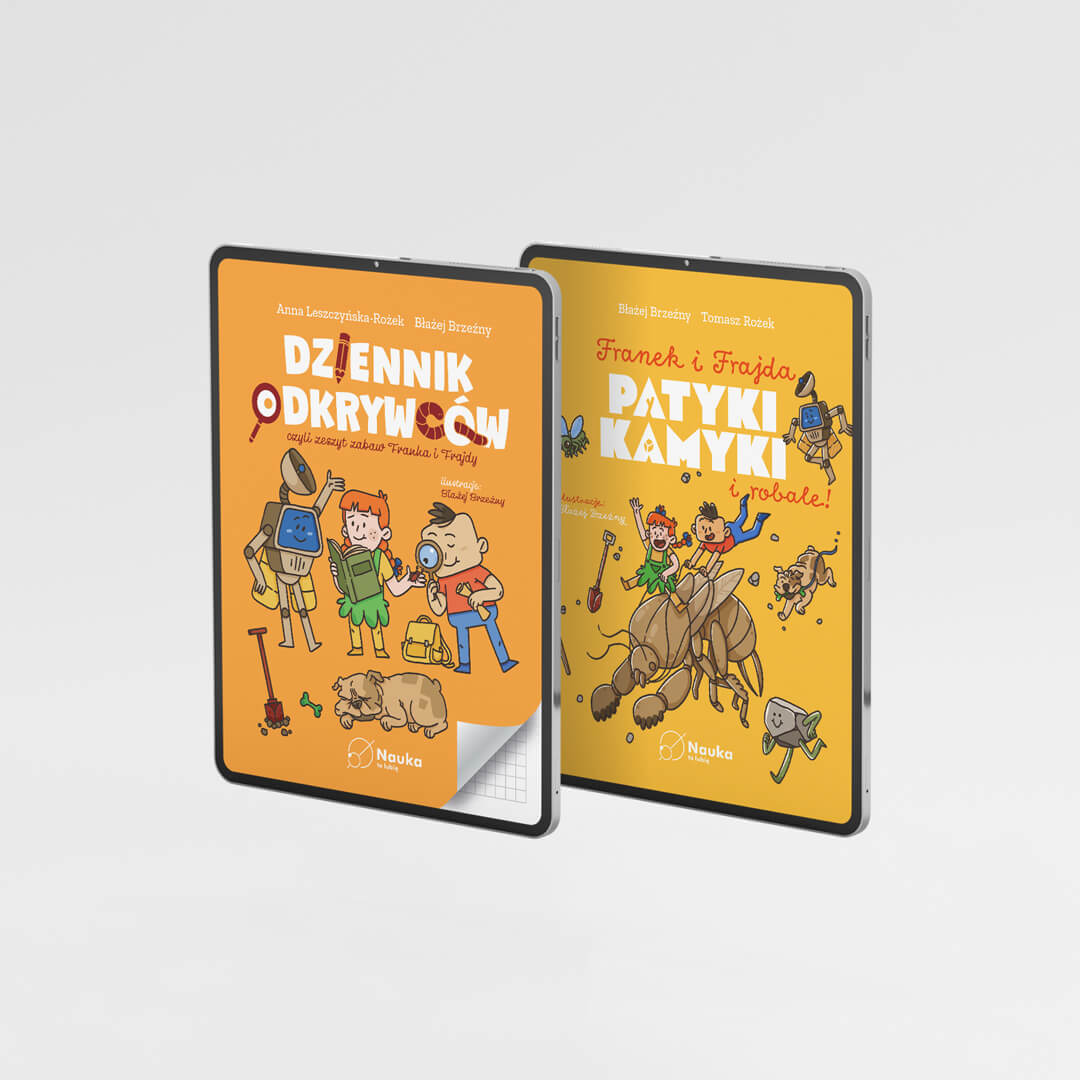 Franek i Frajda na wakacjach | zestaw | 2 e-booki pdf