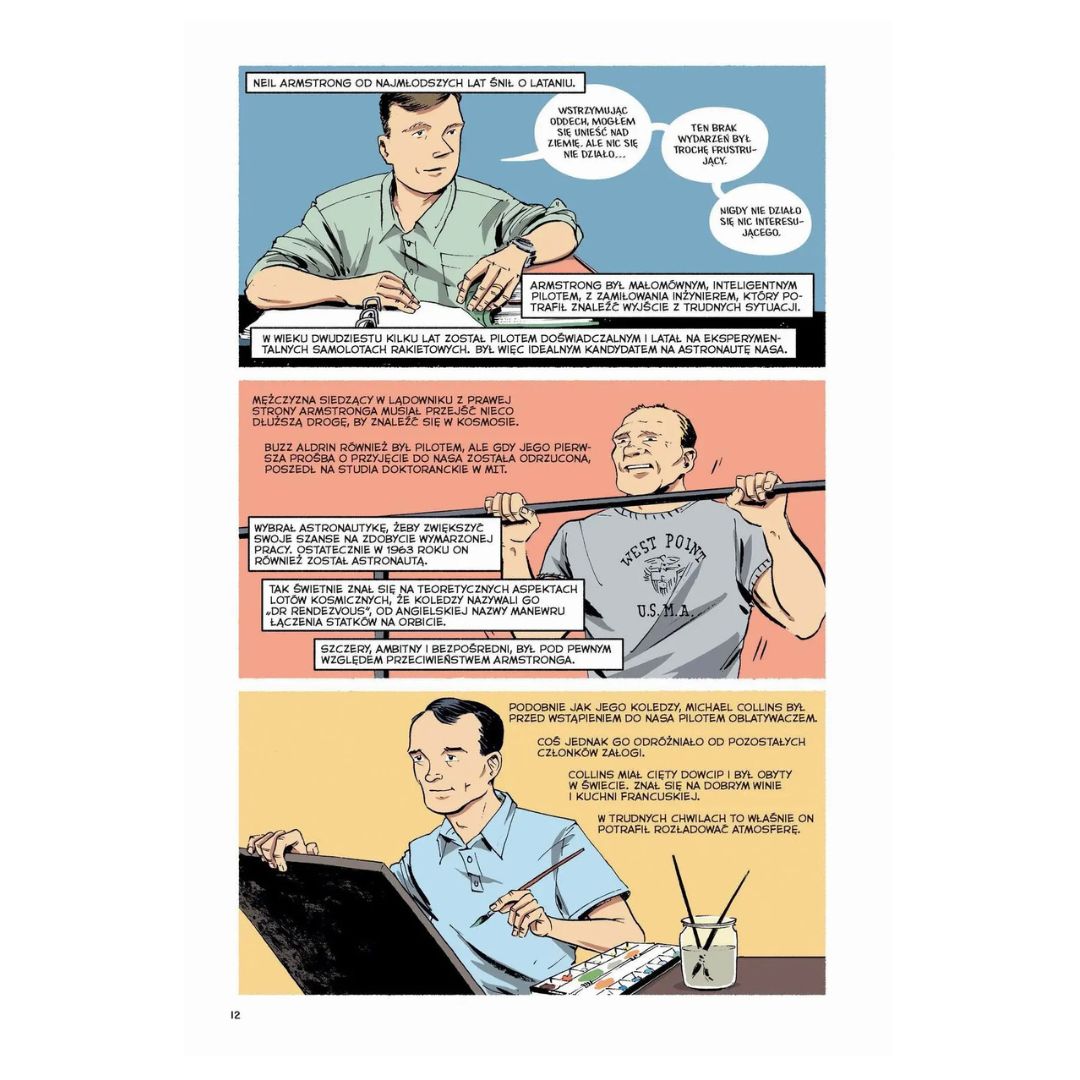 Droga na Księżyc | komiks | Jonathan Fetter-Vorm