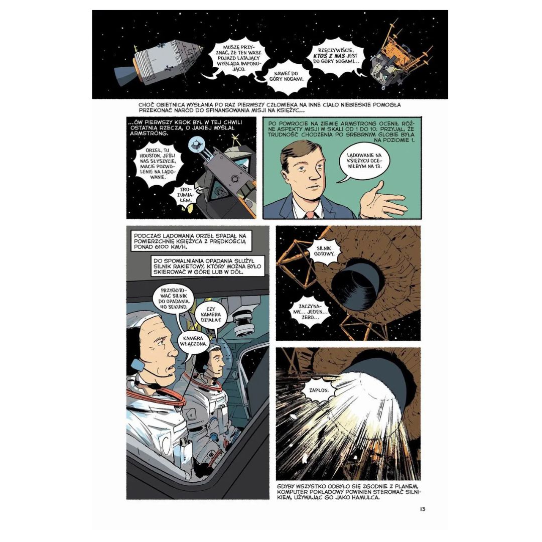 Droga na Księżyc | komiks | Jonathan Fetter-Vorm