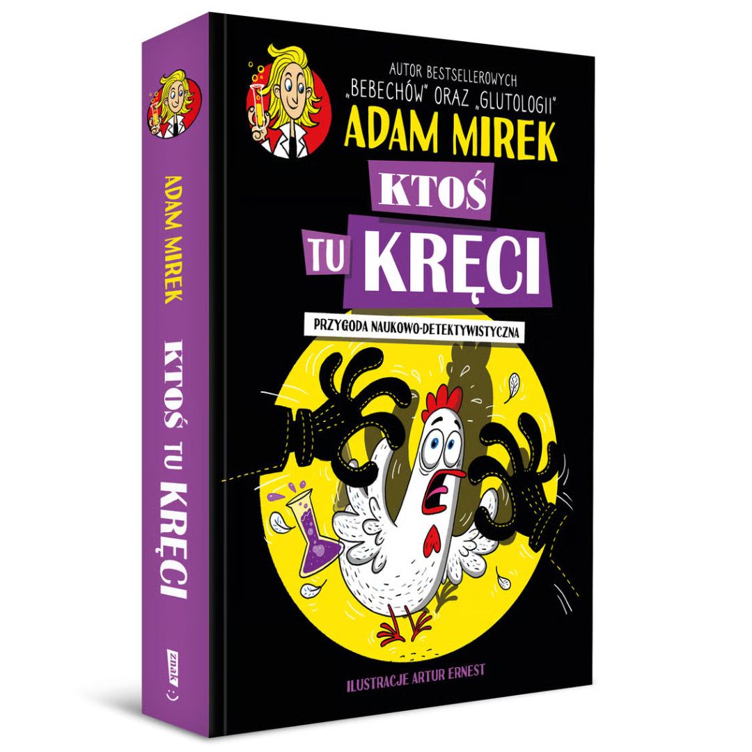 Ktoś tu kręci | książka | Adam Mirek