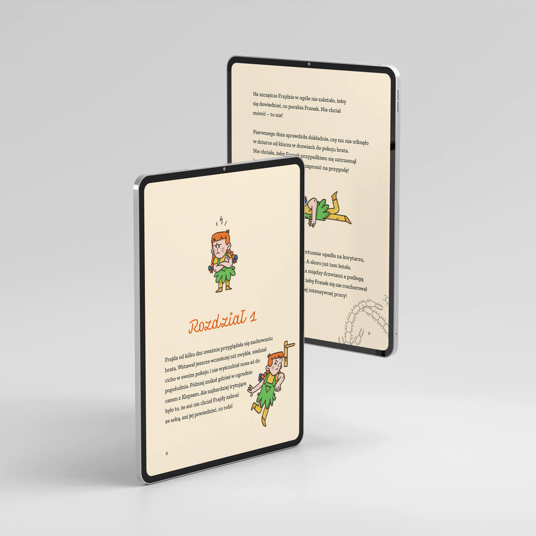 Franek i Frajda na wakacjach | zestaw | 2 e-booki pdf